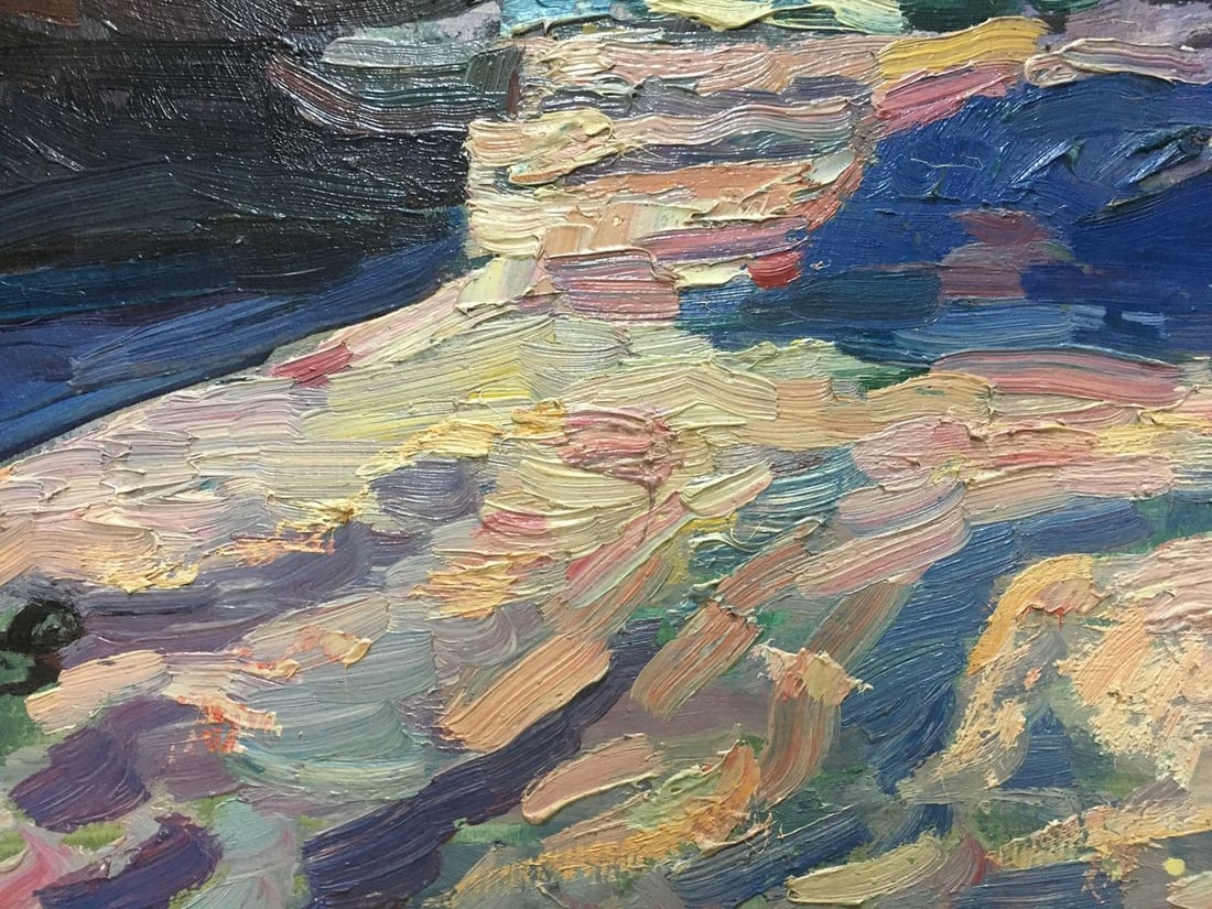 Oil painting Off the coast Shadrin S. - 5