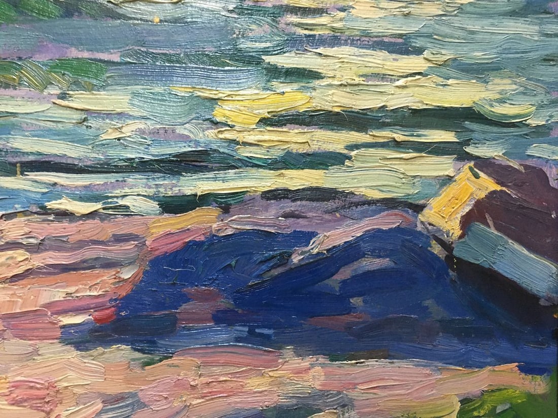 Oil painting Off the coast Shadrin S. - 6