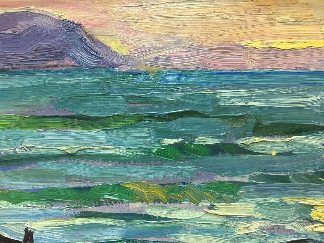 Oil painting Off the coast Shadrin S. - 8