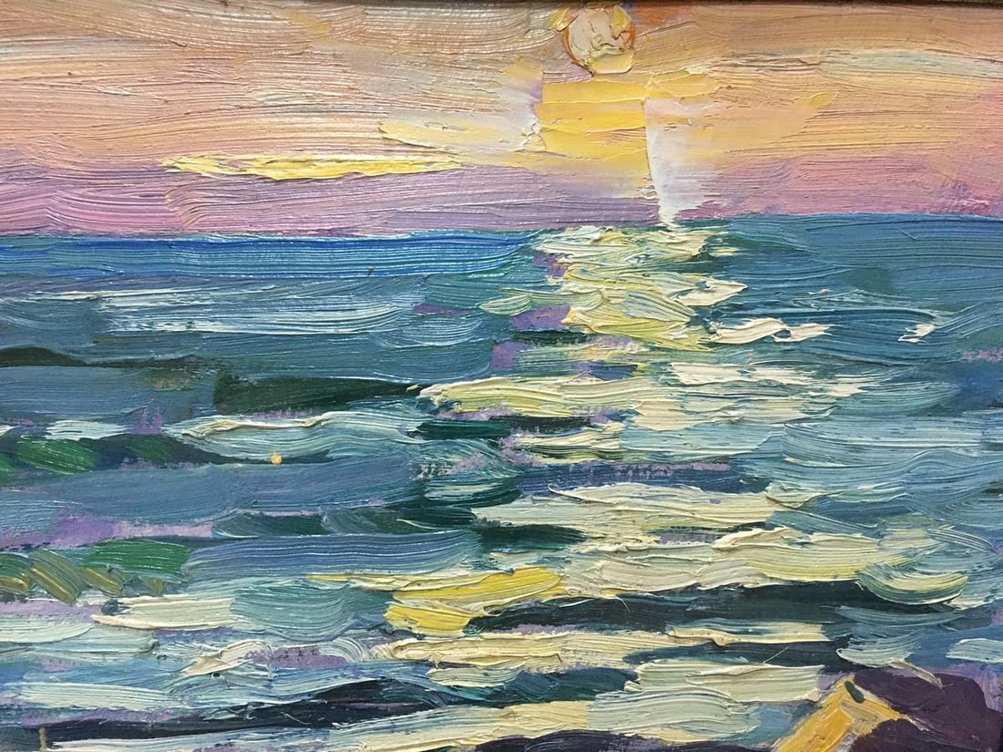 Oil painting Off the coast Shadrin S. - 9