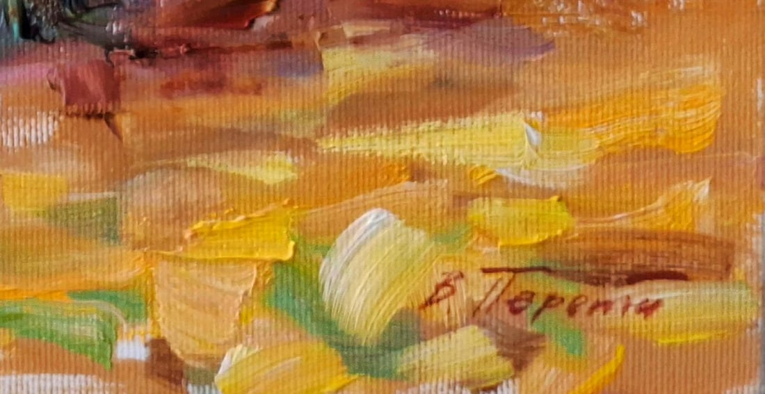 Oil painting Autumn Mood in the Forest Vyacheslav Pereta - 6