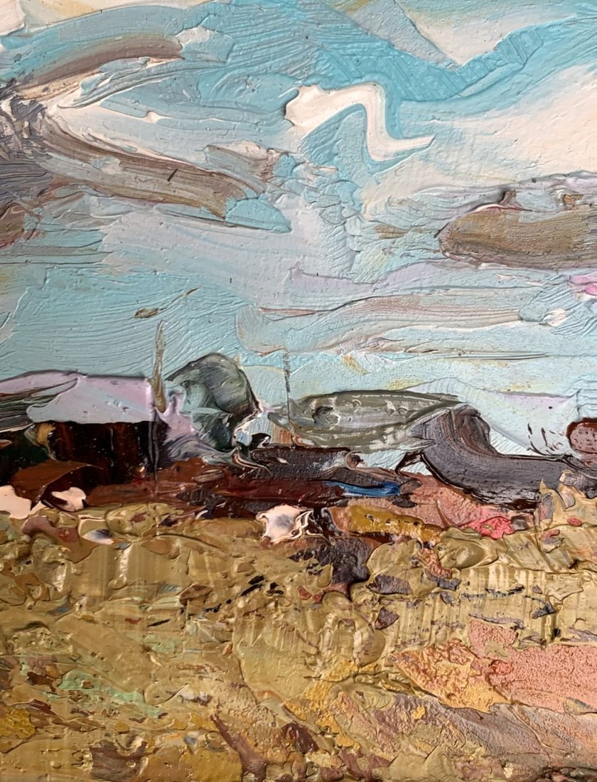 Oil painting In the field near the village Alexander Cherednichenko - 10