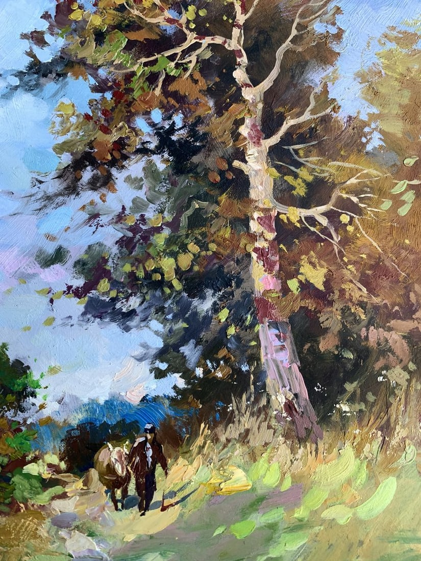 Oil painting Returning home Yuriy Suprunchuk - 10