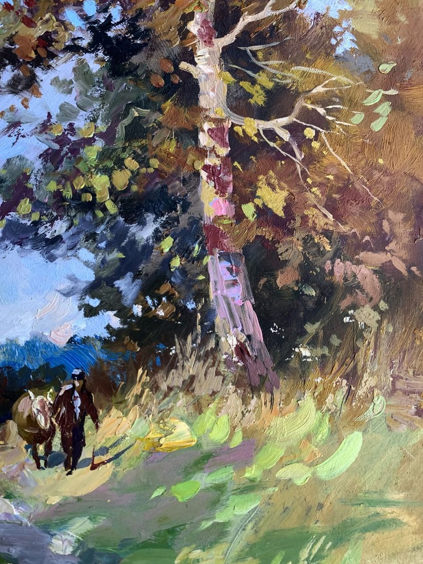 Oil painting Returning home Yuriy Suprunchuk - 11