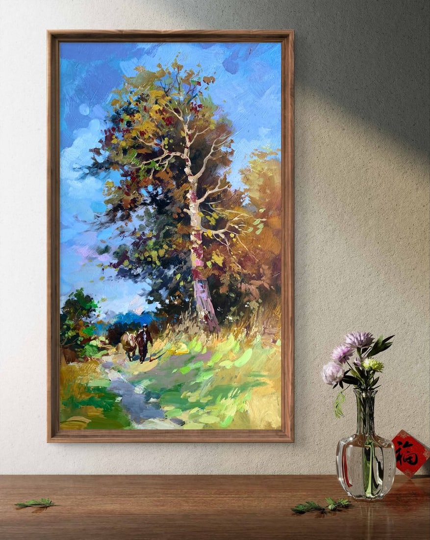Oil painting Returning home Yuriy Suprunchuk - 2