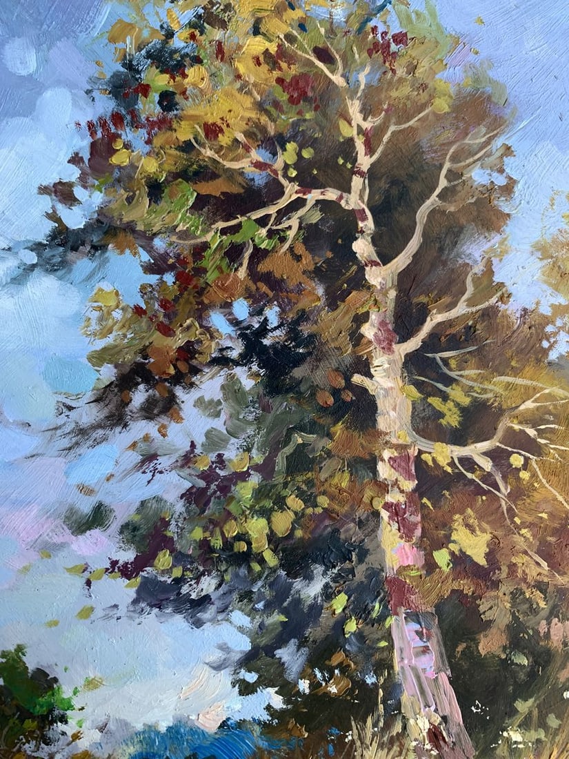 Oil painting Returning home Yuriy Suprunchuk - 8