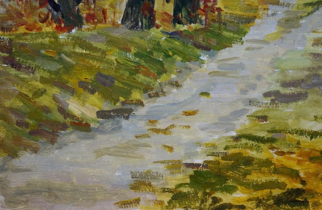 Oil painting Autumn - 2