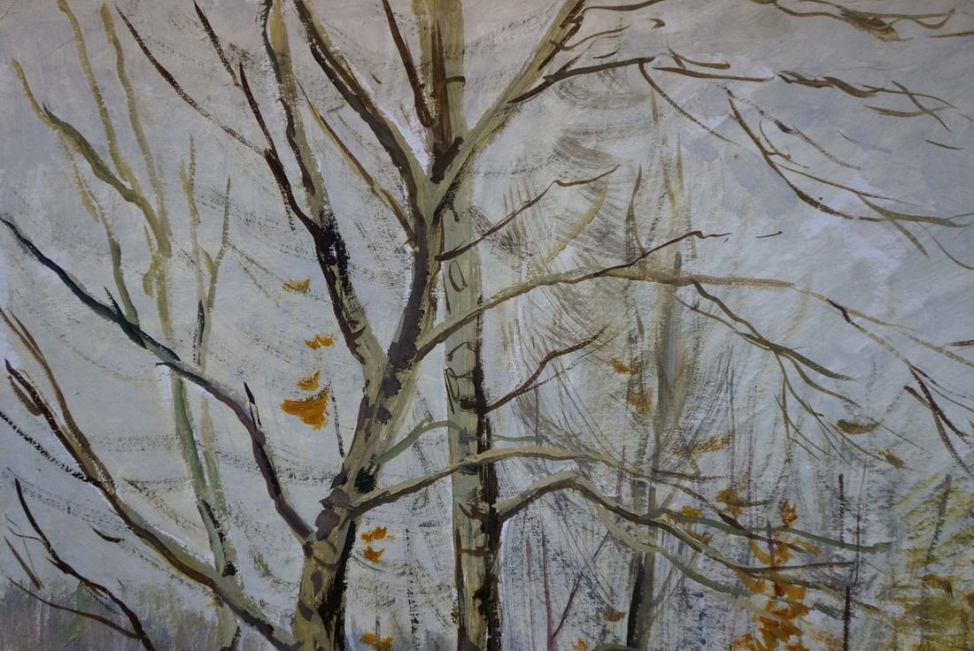 Oil painting Autumn - 4