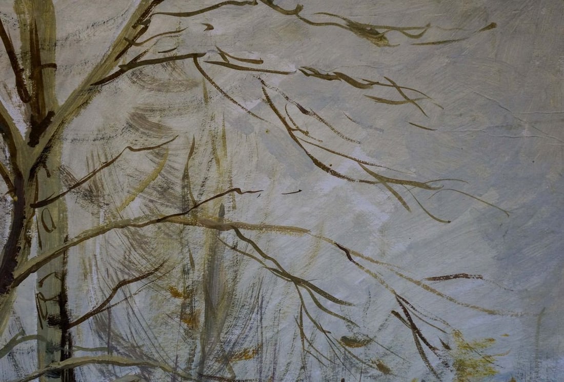 Oil painting Autumn - 5