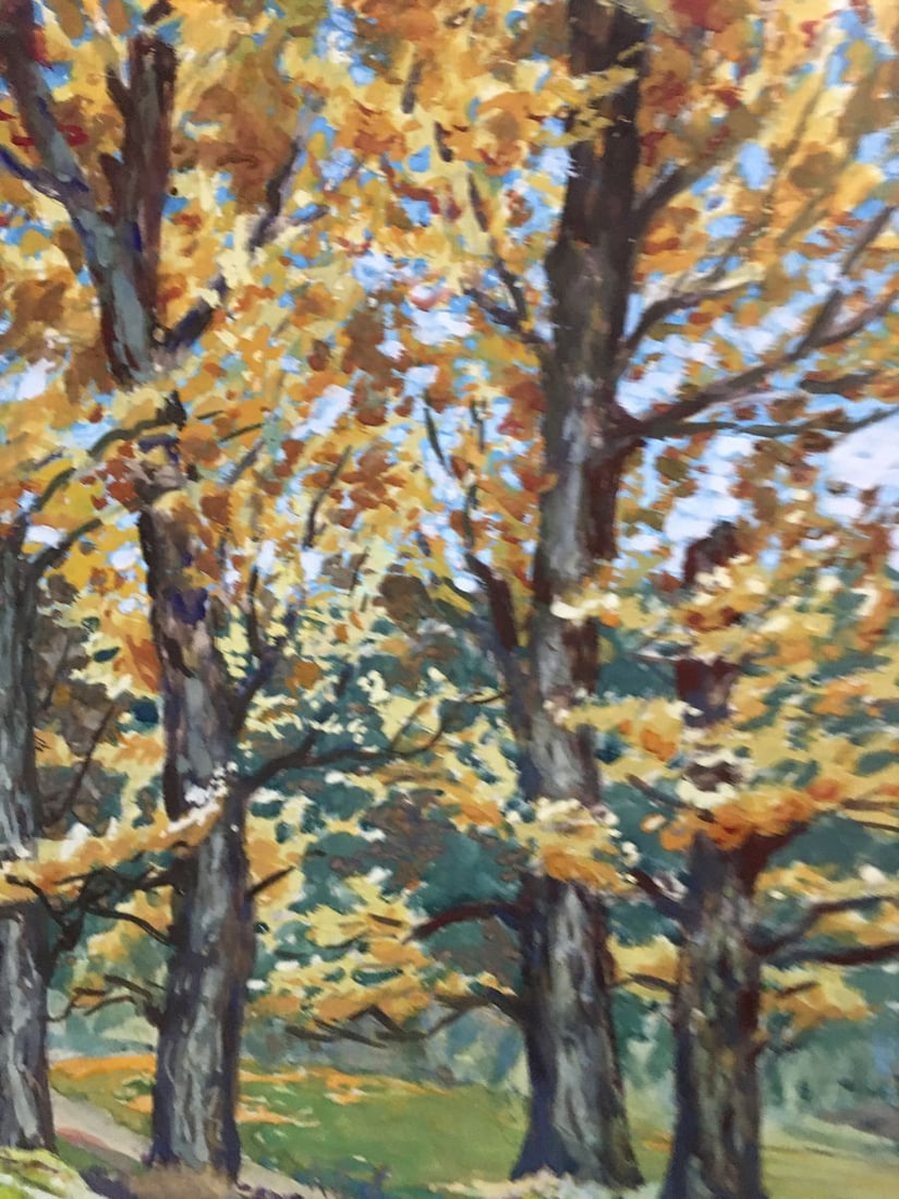 Gouache painting Autumn beauty Cherkas A.G. - 7