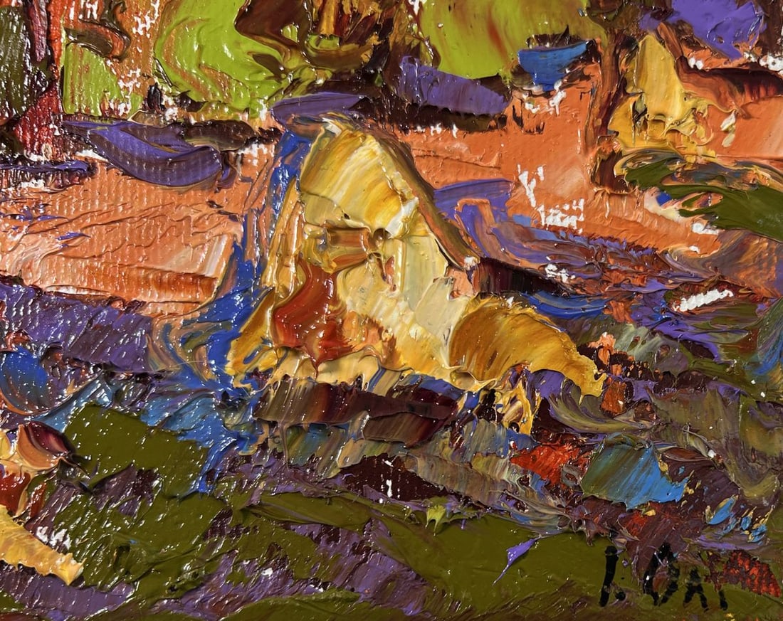Oil painting Autumn horizon Alex Kalenyuk - 5