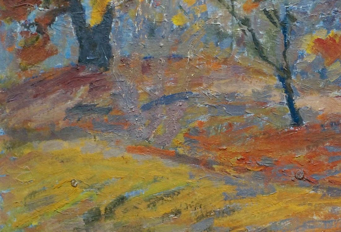 Oil painting Oak trees Petrashevsky Stanislav Vasilievich - 2
