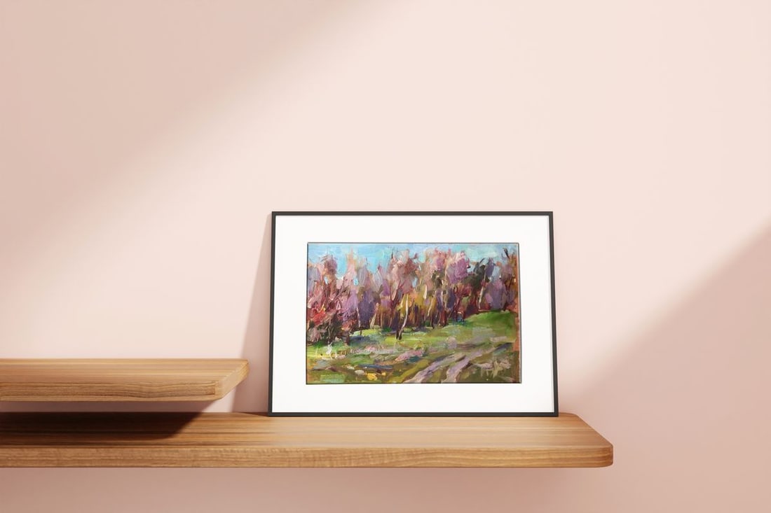 Oil painting Walk in the woods Kuzeminsky Nikolay Borisovich - 2
