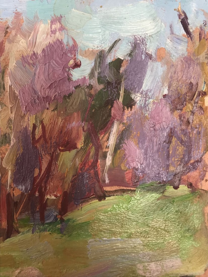 Oil painting Walk in the woods Kuzeminsky Nikolay Borisovich - 9