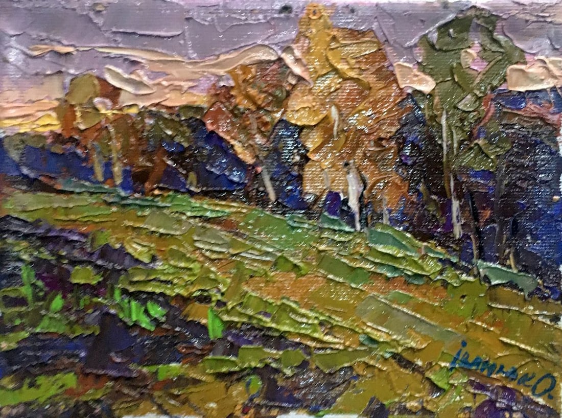 Oil painting Autumn is cold Kalenyuk Alex (1 of 13)