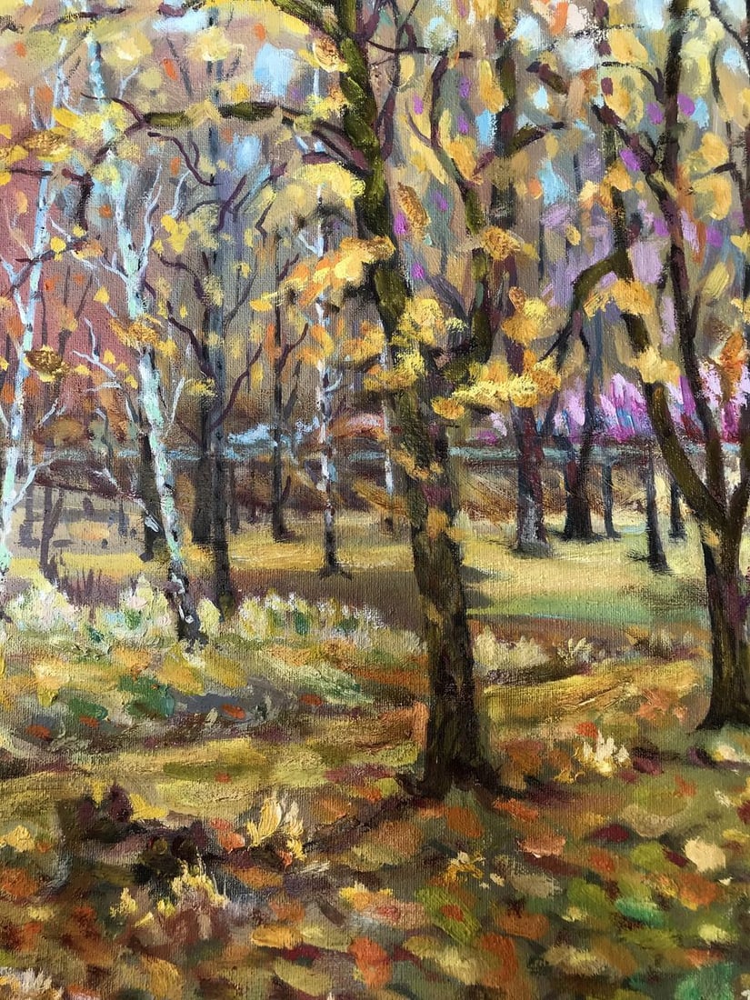 Oil painting Golden autumn Shapoval Ivan Leontyevich - 10
