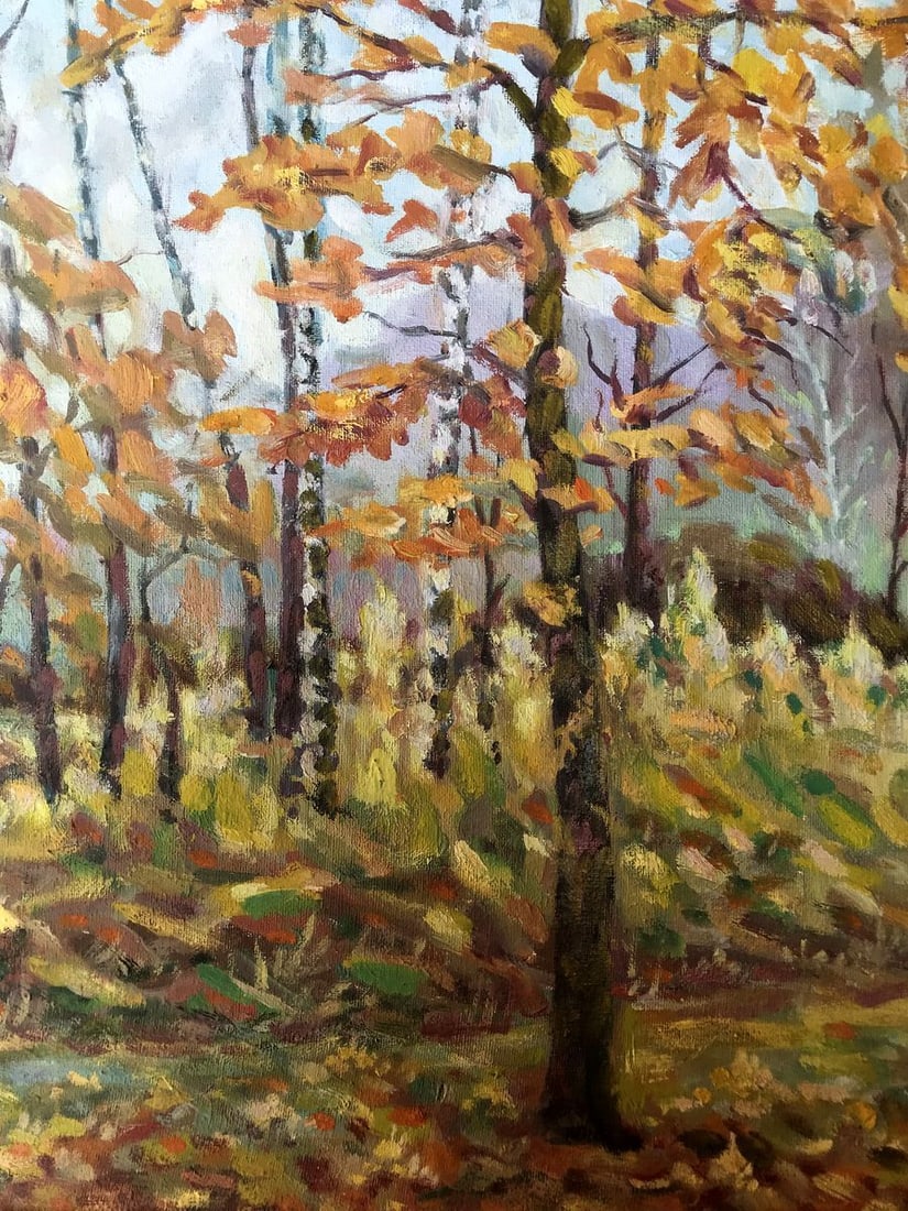 Oil painting Golden autumn Shapoval Ivan Leontyevich - 11