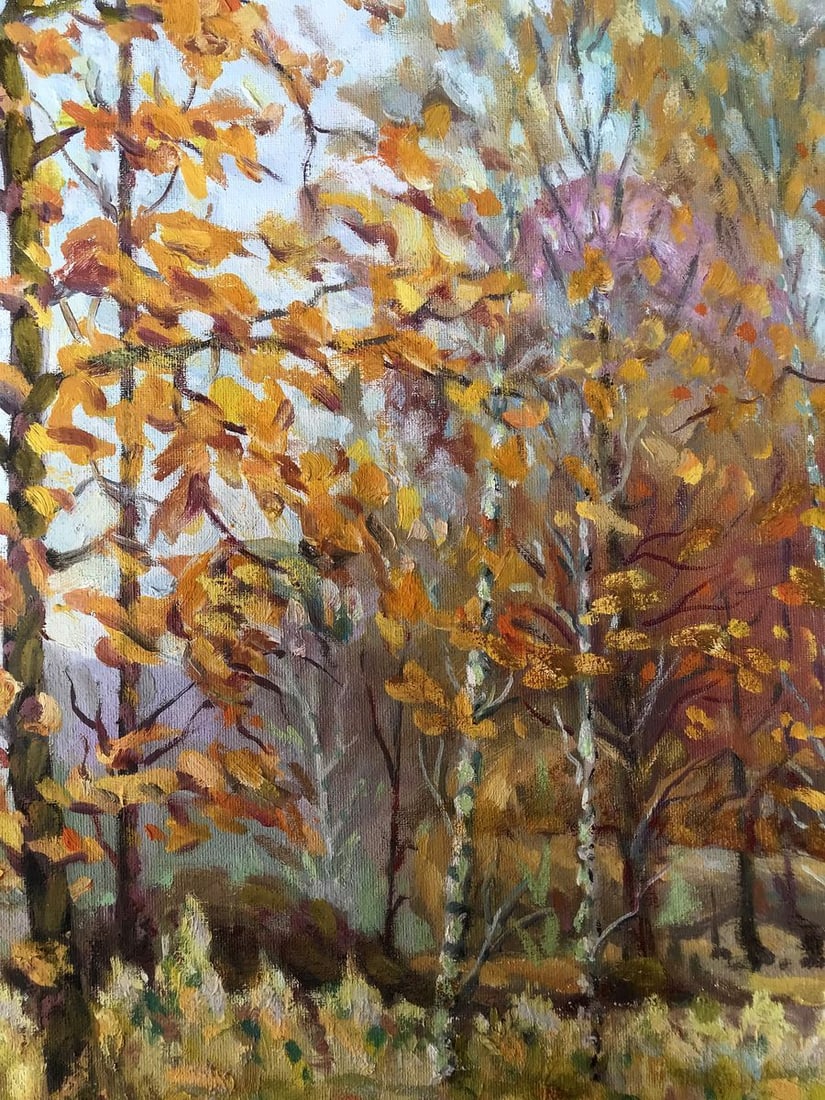 Oil painting Golden autumn Shapoval Ivan Leontyevich - 5