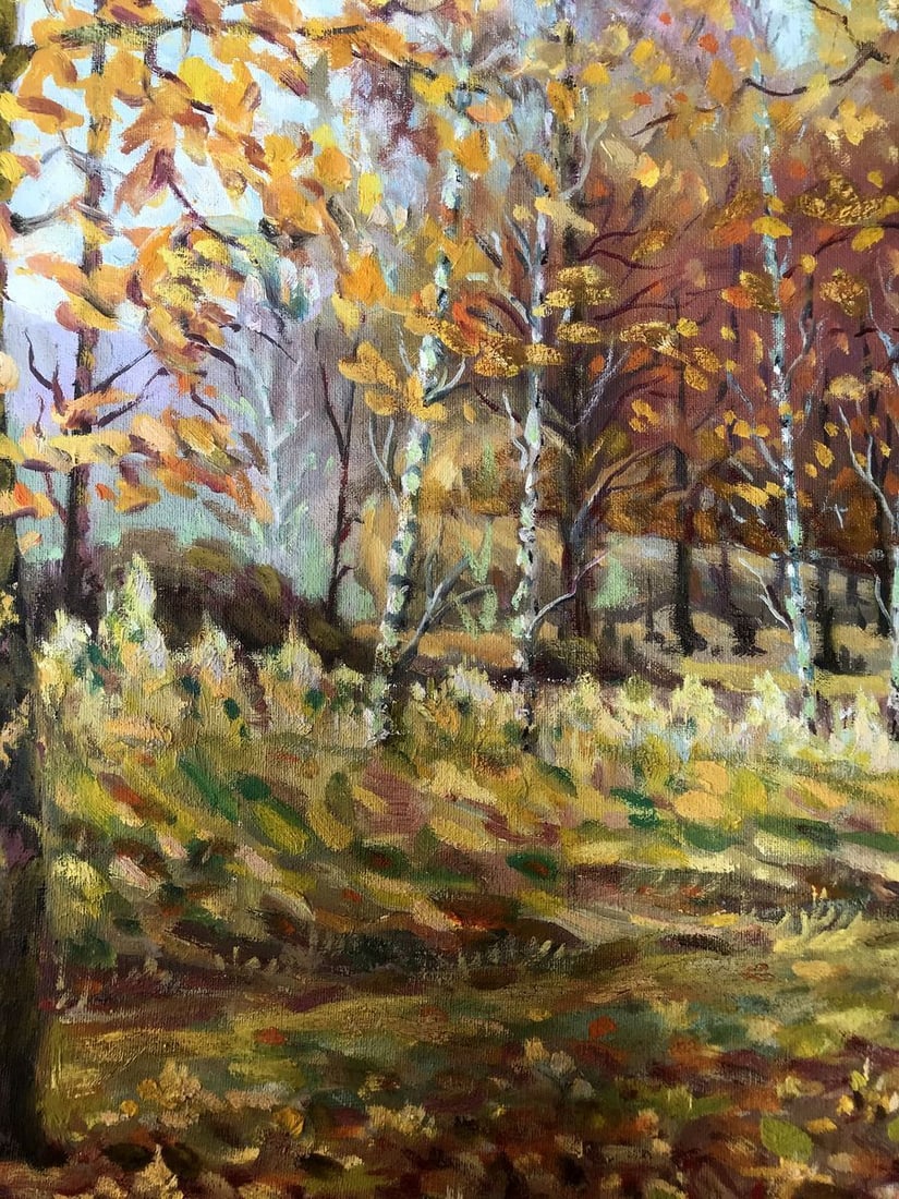Oil painting Golden autumn Shapoval Ivan Leontyevich - 6