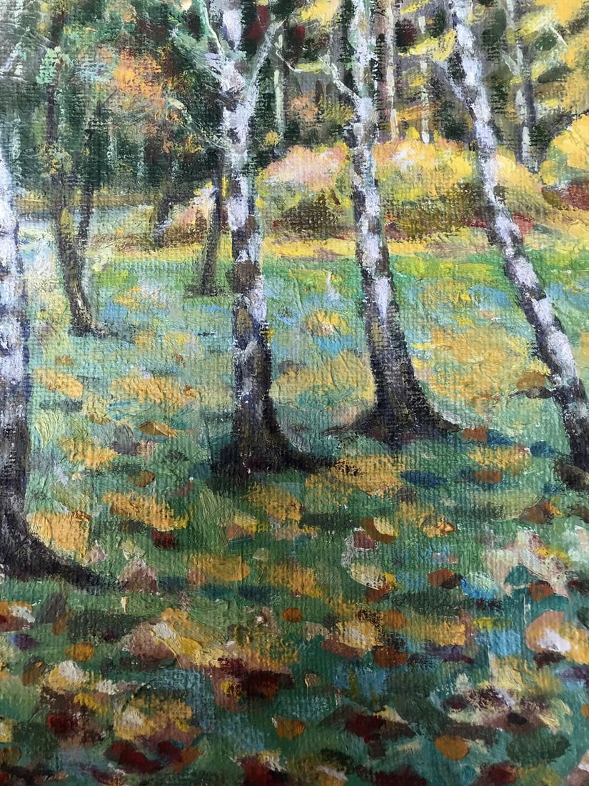Oil painting Golden autumn Shapoval Ivan Leontyevich - 10