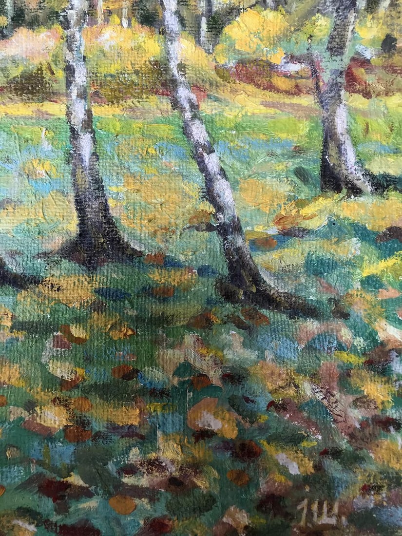 Oil painting Golden autumn Shapoval Ivan Leontyevich - 11