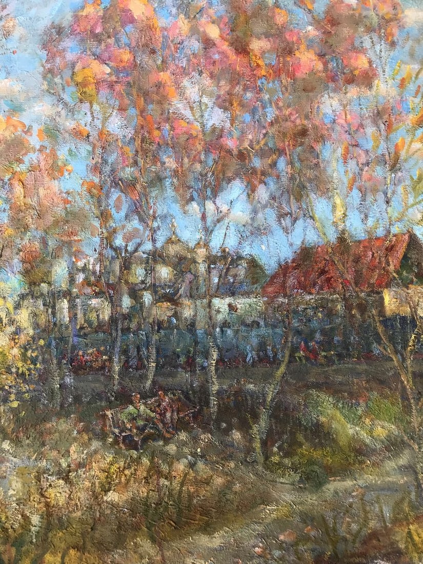 Oil painting Warm evening Shapoval Ivan Leontyevich - 7