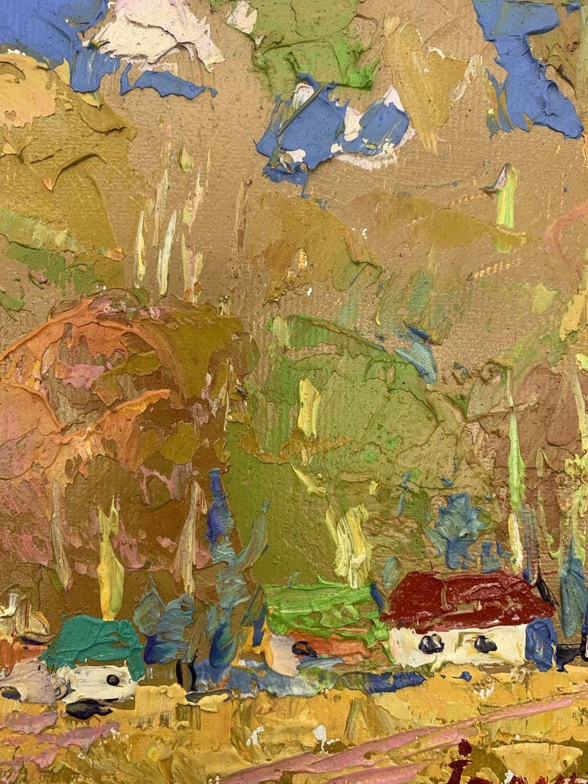 Oil painting Autumn motif Kalenyuk Alex - 6