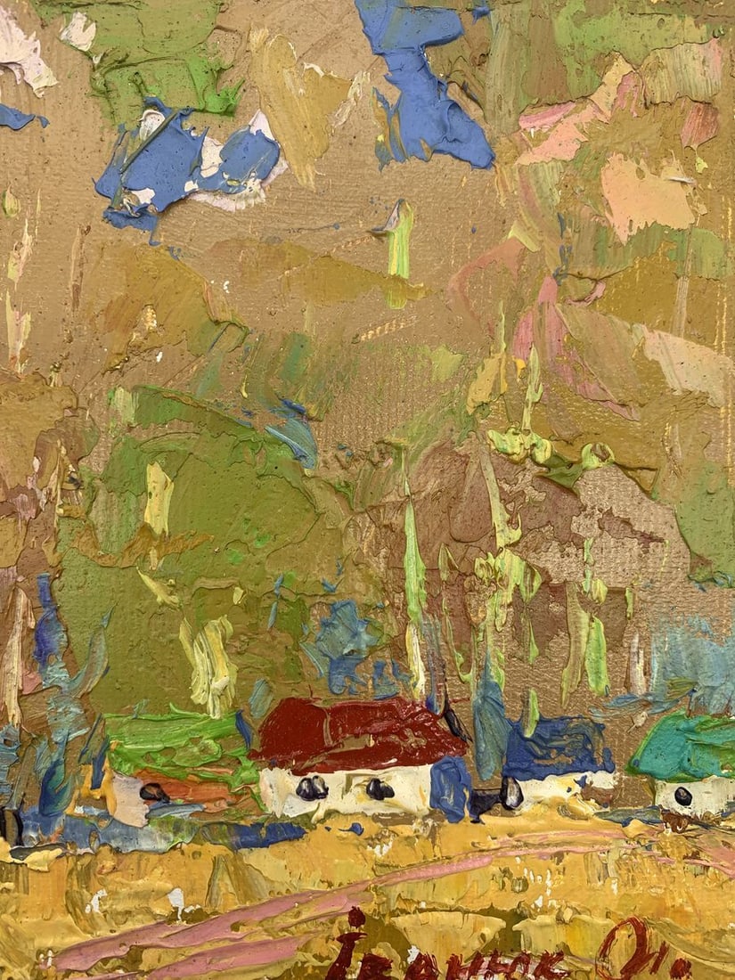 Oil painting Autumn motif Kalenyuk Alex - 8