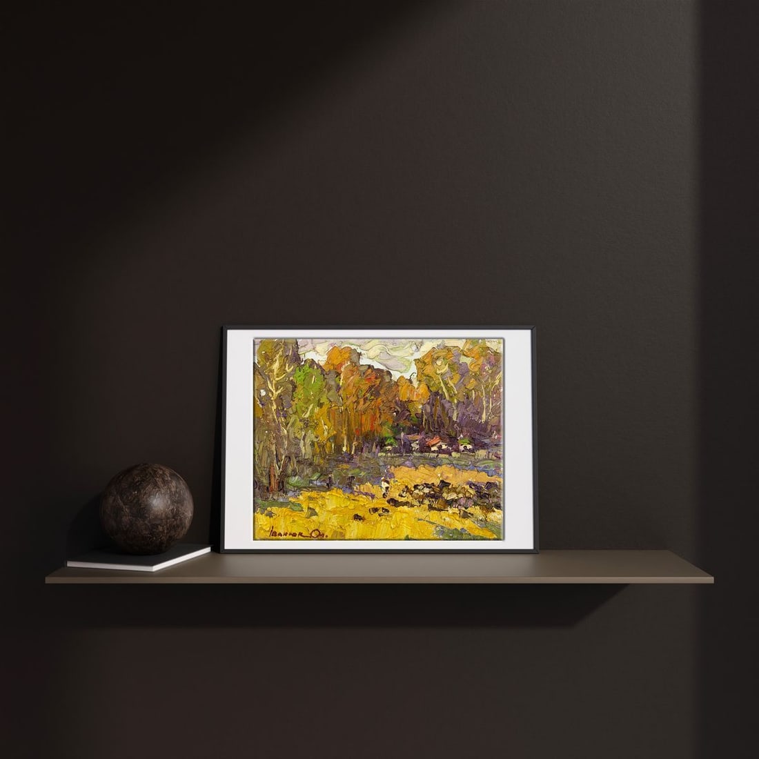 Oil painting On the edge of the forest Kalenyuk Alex - 3