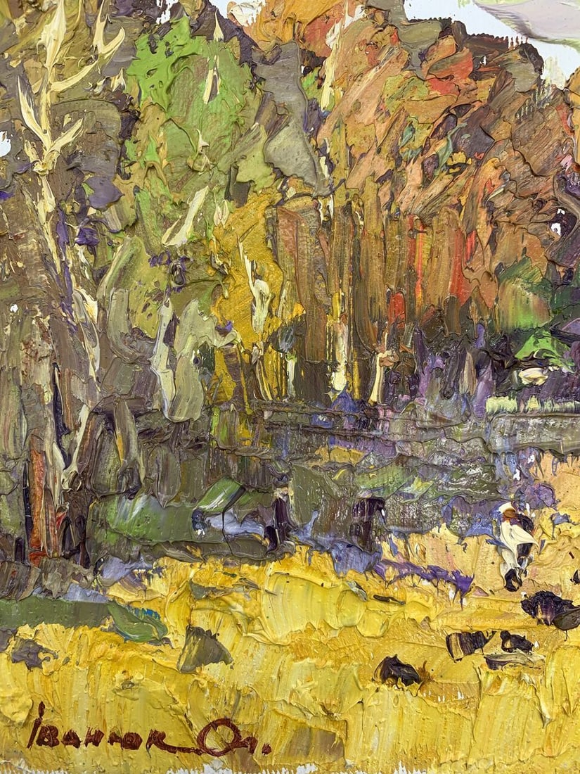 Oil painting On the edge of the forest Kalenyuk Alex - 5