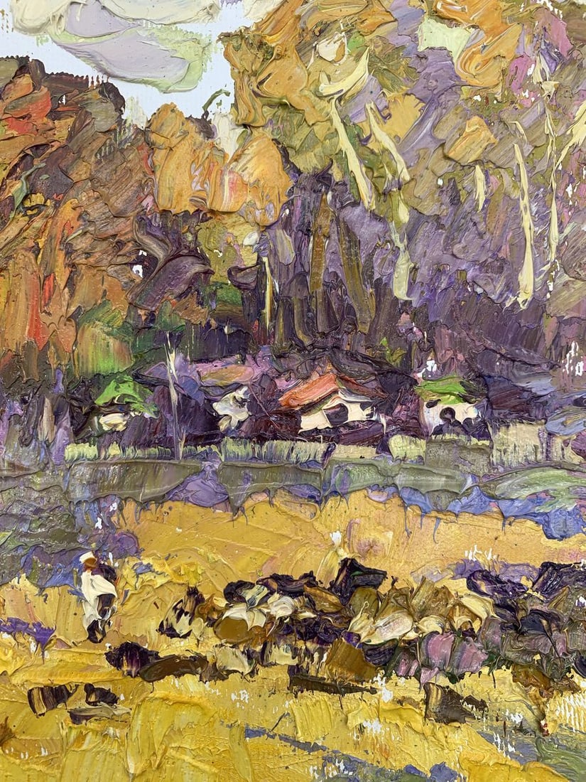 Oil painting On the edge of the forest Kalenyuk Alex - 8
