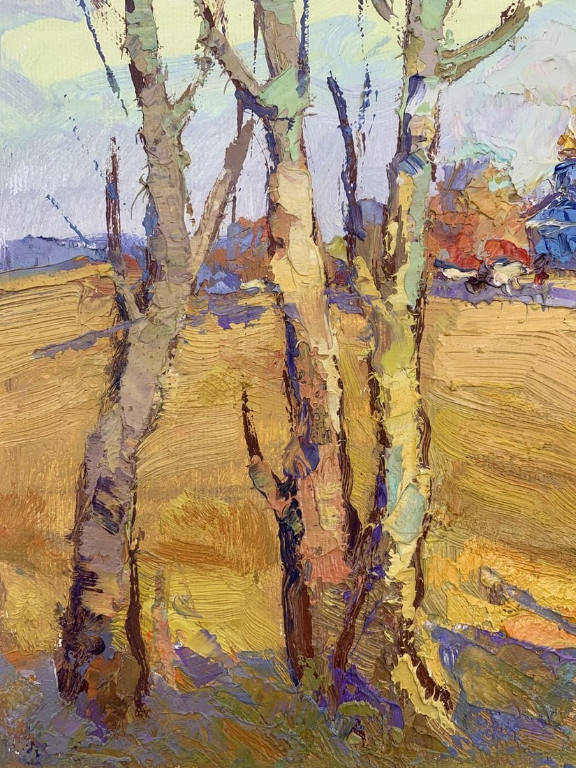 Oil painting Autumn day Kalenyuk Oksana - 5