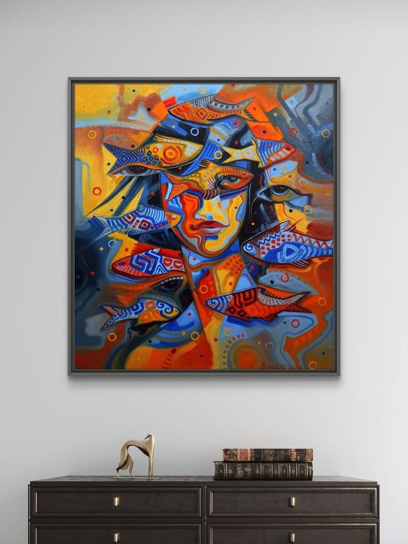 Oil painting Colour movement Sergey Voichenko - 3