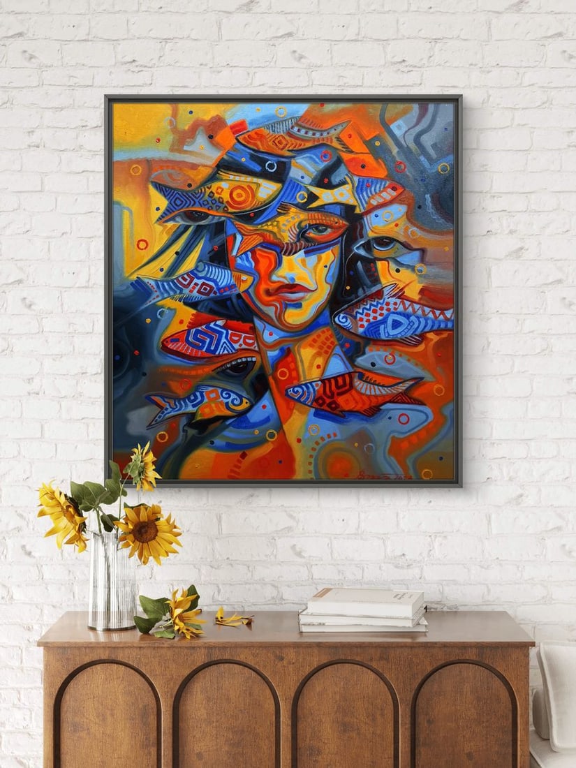 Oil painting Colour movement Sergey Voichenko - 4