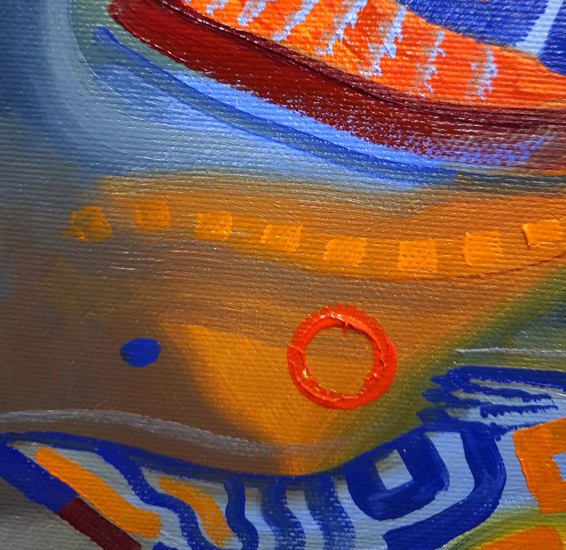 Oil painting Colour movement Sergey Voichenko - 5
