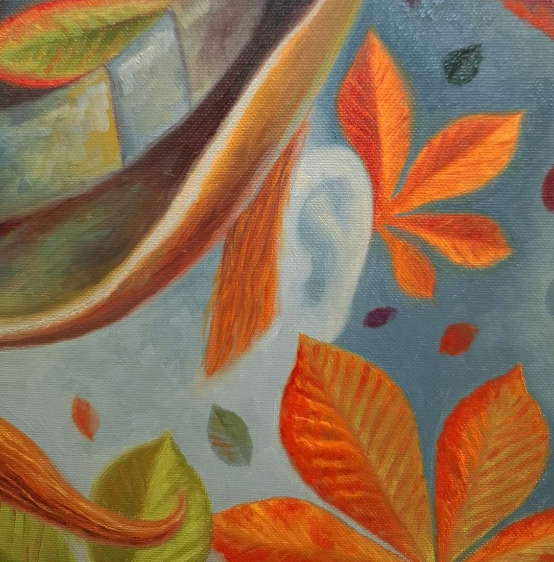Oil painting Invisible Among the Foliage Sergey Voichenko - 7