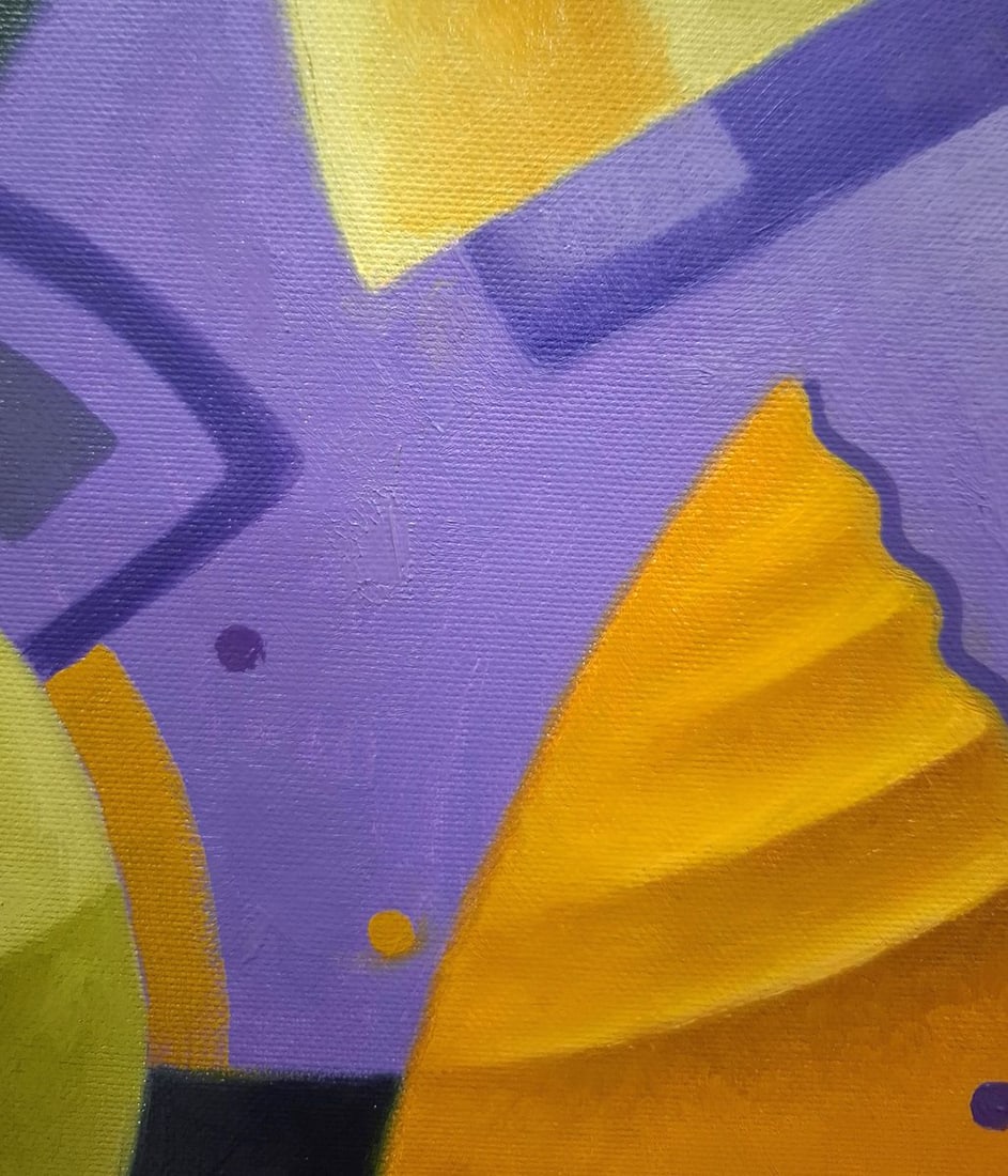 Oil painting Mental puzzles Sergey Voichenko - 6