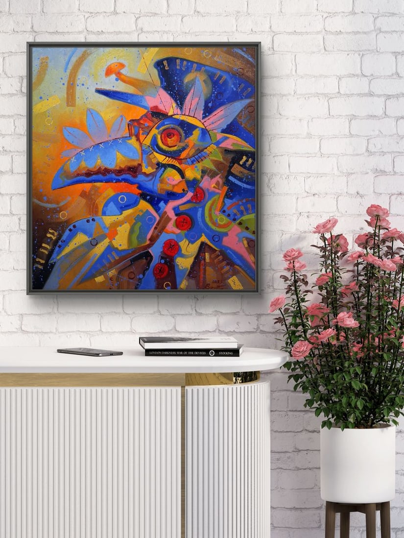 Oil painting Ultramarine Doctor Sergey Voichenko - 3