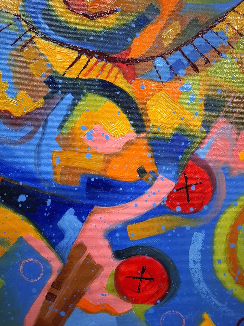 Oil painting Ultramarine Doctor Sergey Voichenko - 5