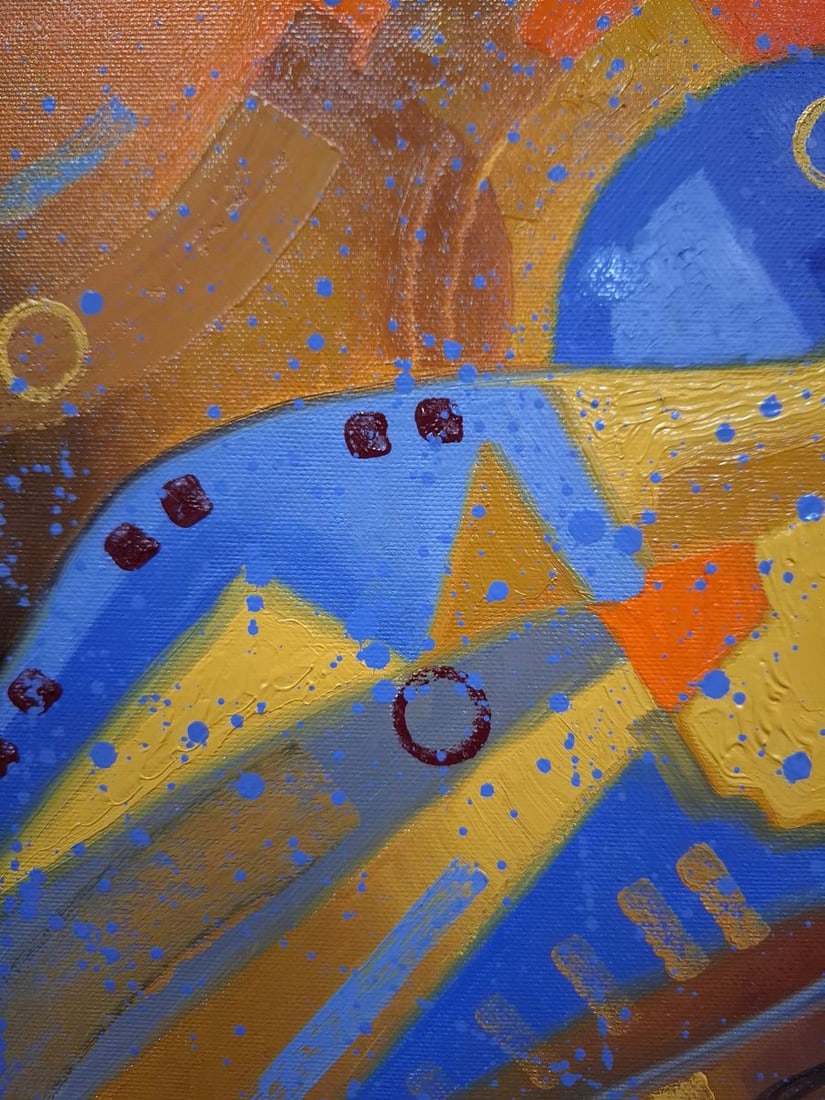 Oil painting Ultramarine Doctor Sergey Voichenko - 6