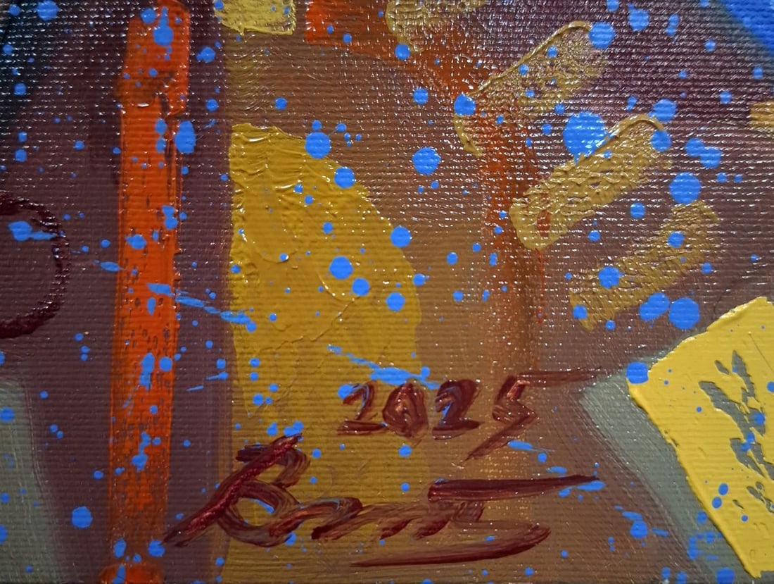 Oil painting Ultramarine Doctor Sergey Voichenko - 7