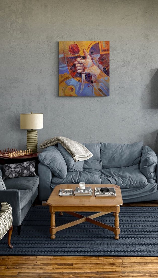 Oil painting Hand variability Sergey Voichenko - 2