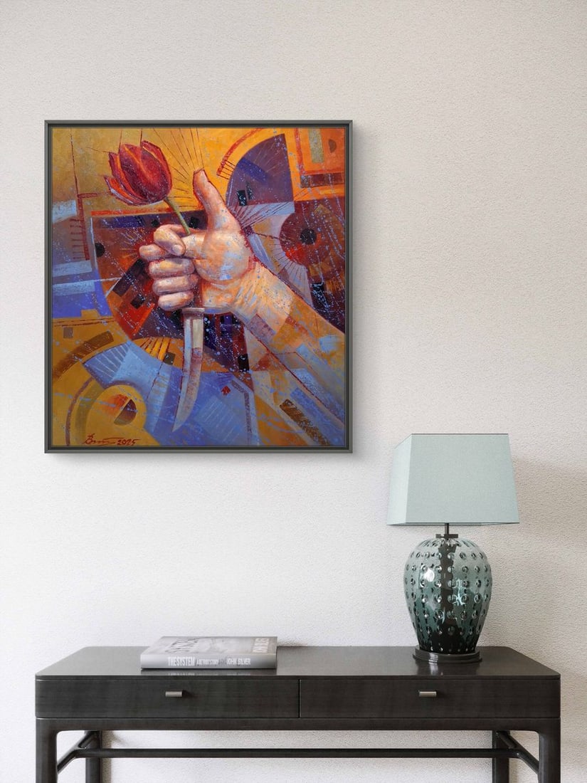 Oil painting Hand variability Sergey Voichenko - 3