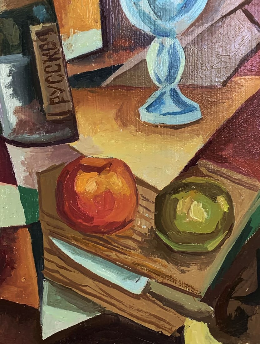 Oil painting Mirror reflection of thoughts Unknown artist - 7