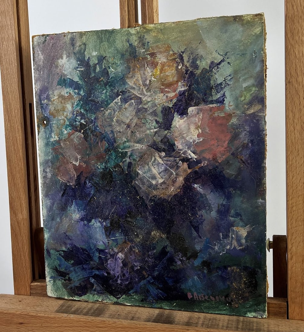 Oil painting A bouquet of delightful roses Vadim Aksenov - 2