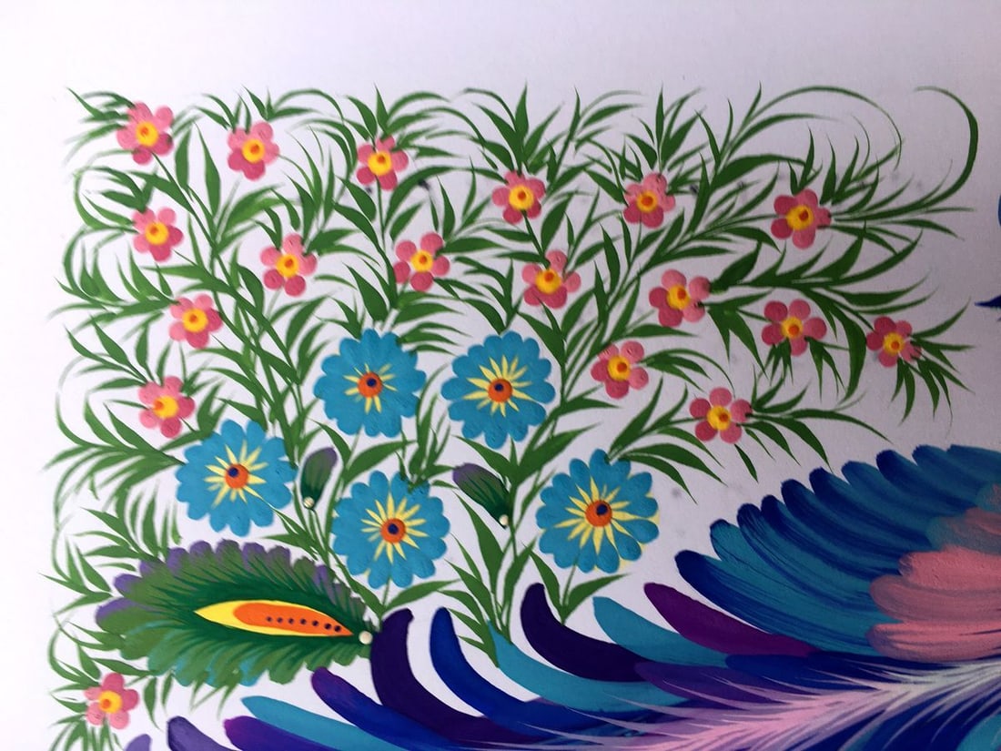 Acrylic painting Spring motif Trenbach K. - 5