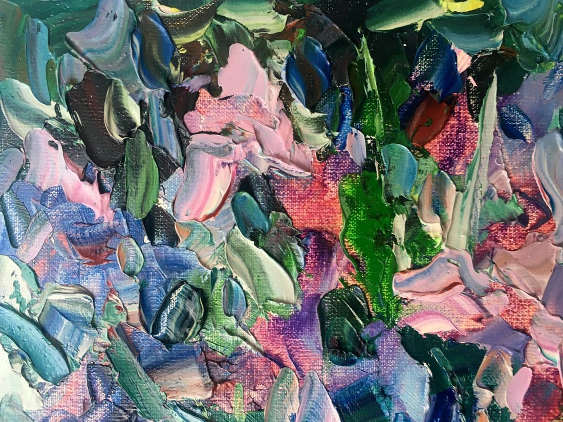 Abstract oil painting The smell of spring Alexander Nikolaevich Cherednichenko - 2