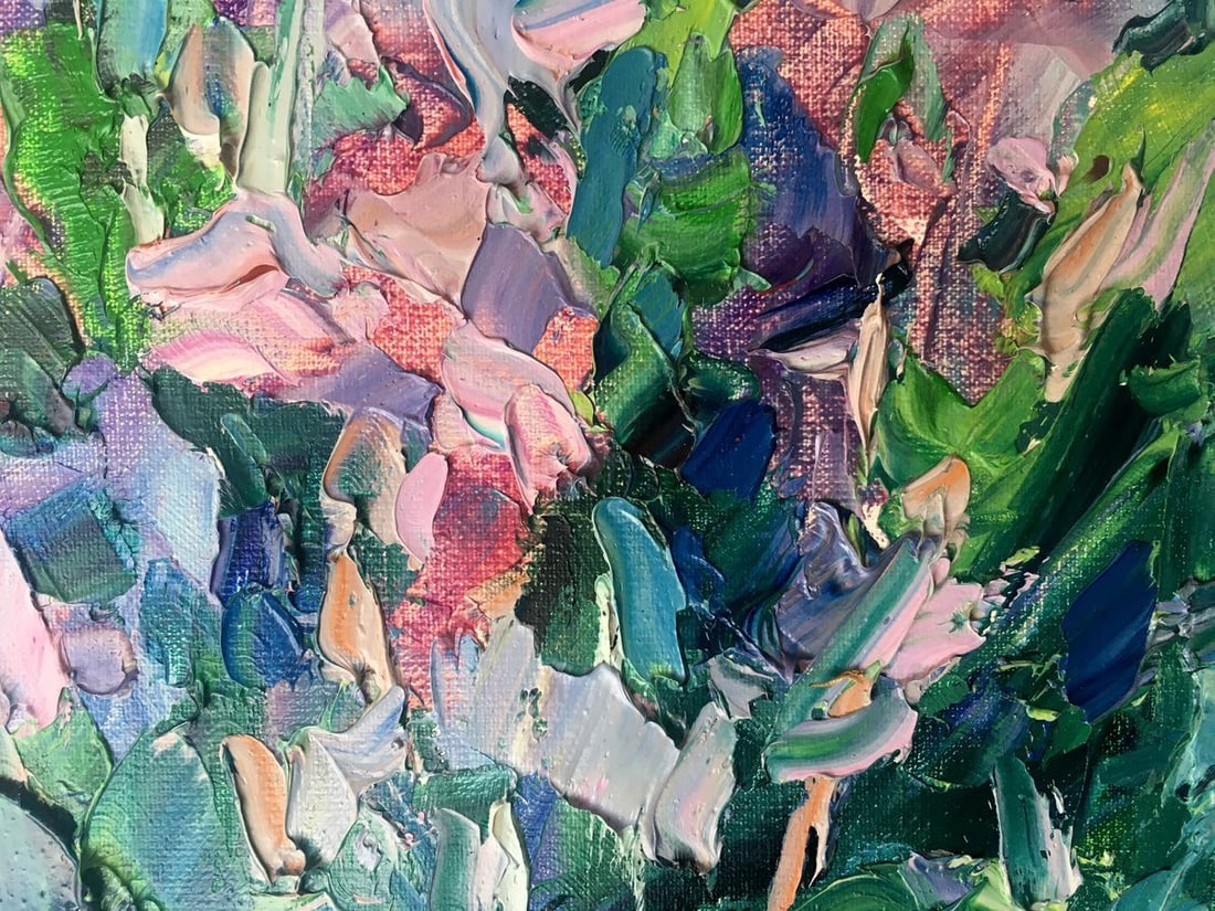 Abstract oil painting The smell of spring Alexander Nikolaevich Cherednichenko - 5