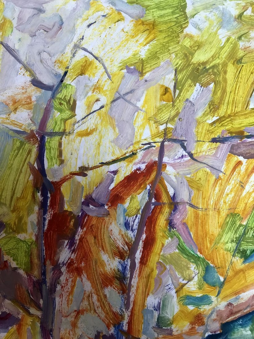 Oil painting Out of town Peter Tovpev - 4