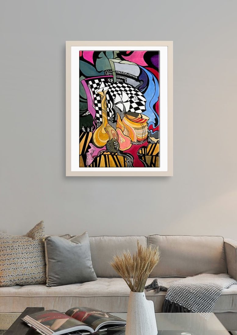 Acrylic painting Sweet dreams Unknown artist - 3